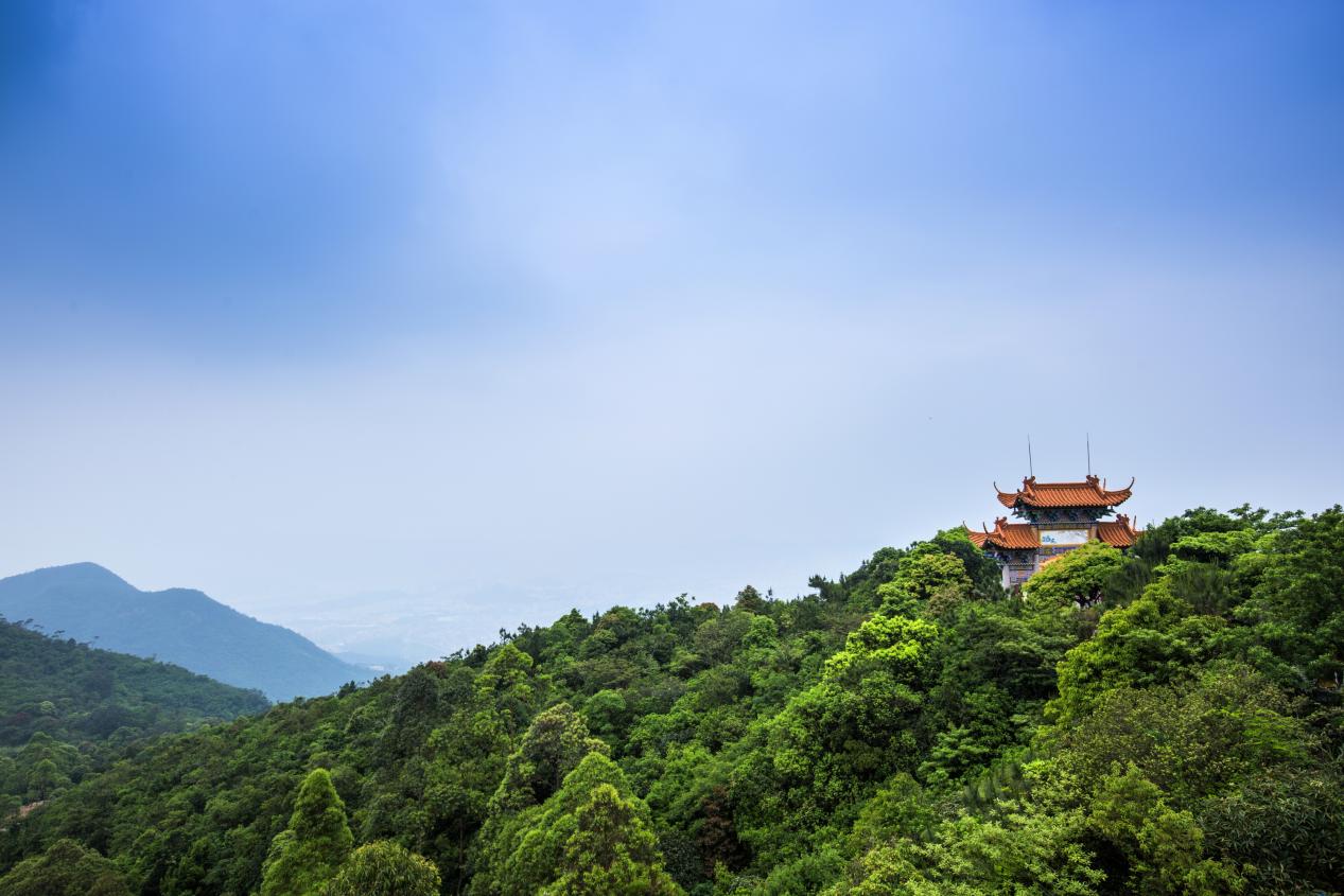 观音山国家森林公园修建防